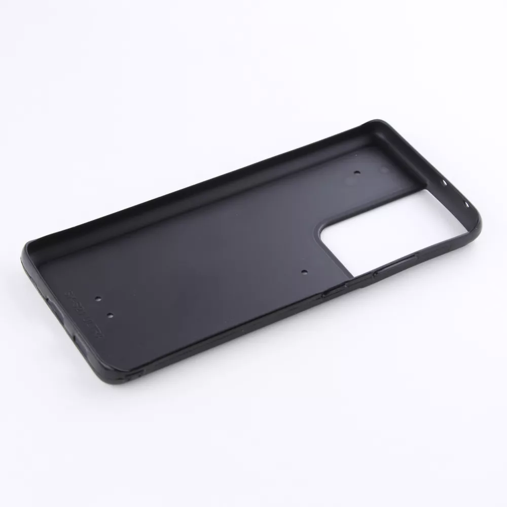 Coque personnalisée en silicone rigide noir - Samsung Galaxy S25 Ultra