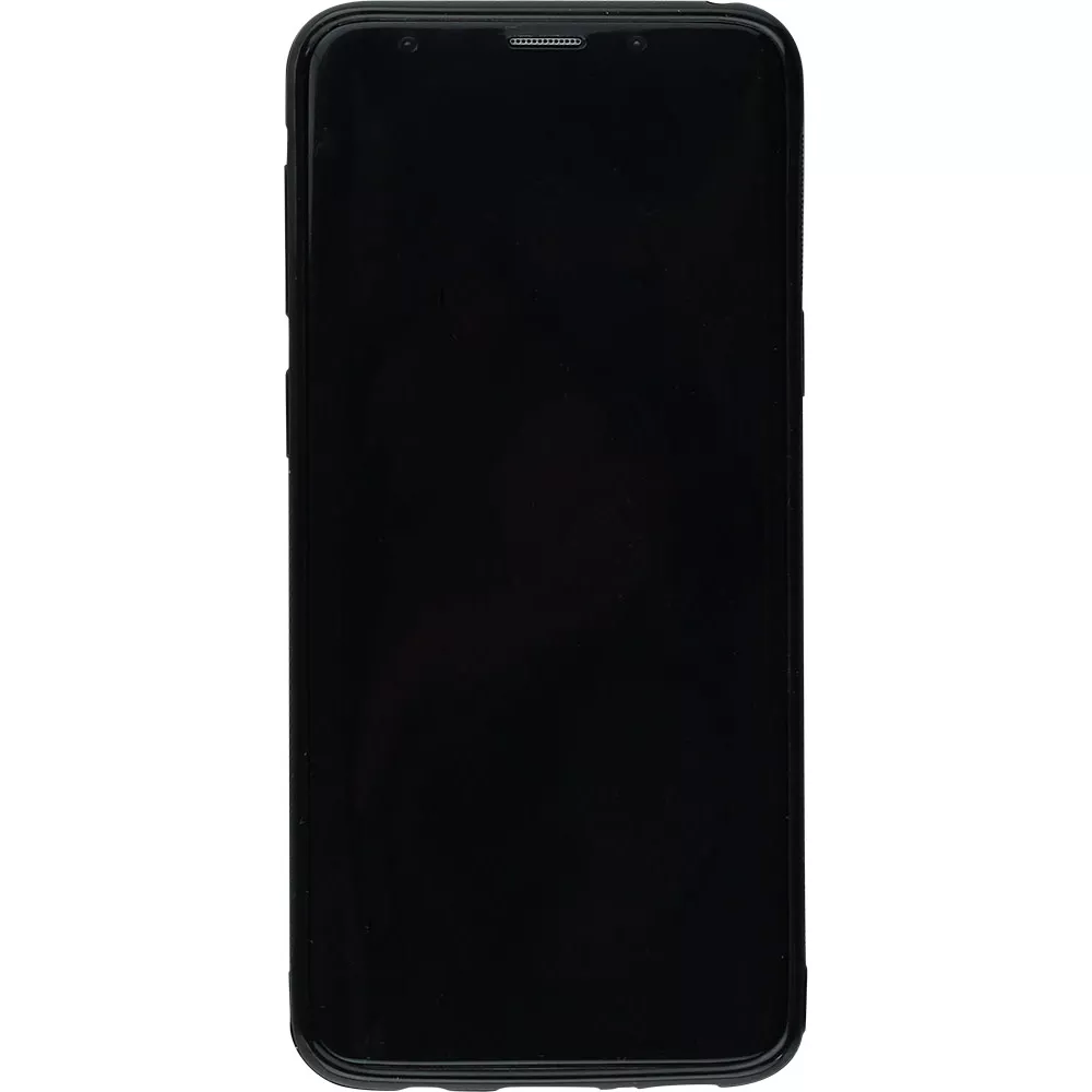 Custom Hülle Silikon schwarz - Samsung Galaxy S9