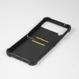 Custom Hülle Silikon schwarz - Samsung Galaxy Z Flip4