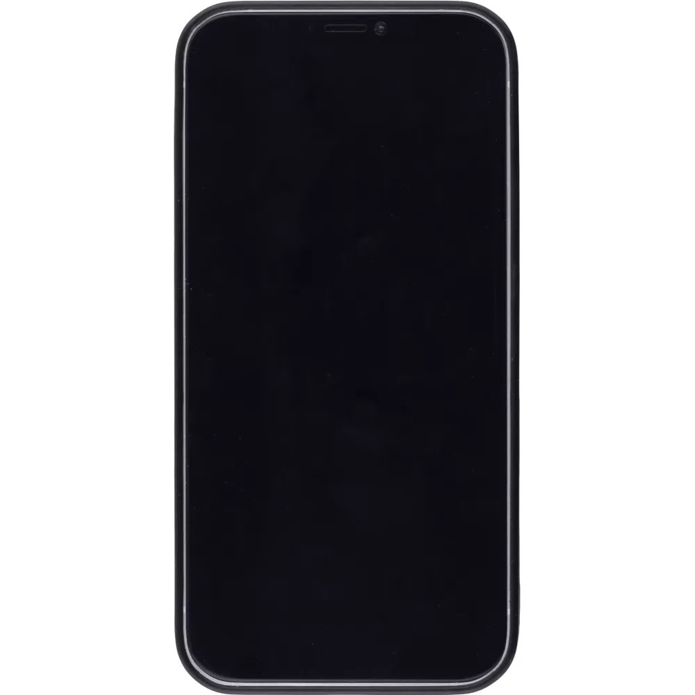Personalisierte Hülle Silikon schwarz - iPhone 12 Pro Max