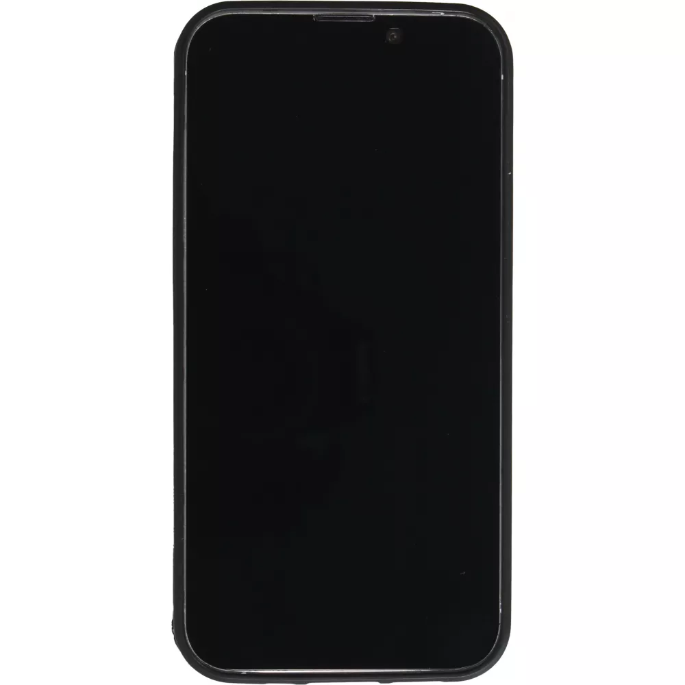 Coque personnalisée en Silicone rigide noir - iPhone 13 mini