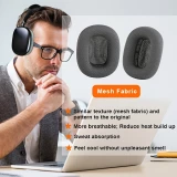 Ultra-weiche Memory-Schaum Mesh-Ohrpolster mit verstärktem Magnet (2er Set) - Grün - AirPods Max