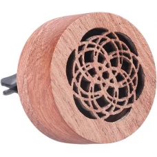 Diffuseur d'arômes pour véhicules Diffuseur d'air en bois avec clip pour la ventilation avec pierres de lave