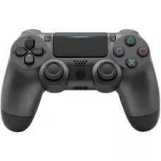 Manette sans-fil pour PlayStation PS4 - Doubleshock 4 - Dunkelgrau metallic