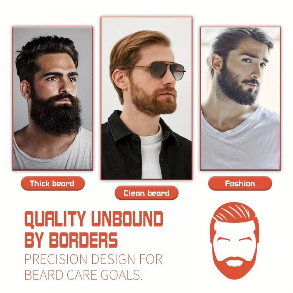 East Moon Bart Roller Beard darkening Derma Roller mit Nano-Nadeln für besseren Bartwuchs