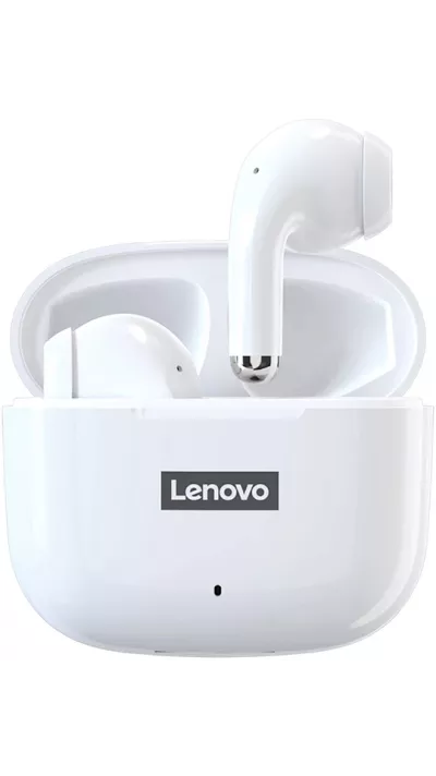 Lenovo LP40pro kabellose Bluetooth 5.0 Kopfhörer wireless earbuds mit Noise cancelling - Weiss