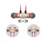 Magnetische Bluetooth Kopfhörer In-Ear für Sport / Fitness inkl. Fernbedienung