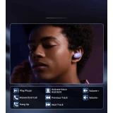 Choetech Kabellose Kopfhörer TWS Bluetooth 5.3 mit hochwertigem Audio und Ladebox - Lila