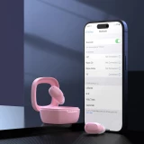 &Eacute;couteurs sans fil TWS Bluetooth 5.3 Choetech hautes performances audio avec bo&icirc;te de chargement - Rose