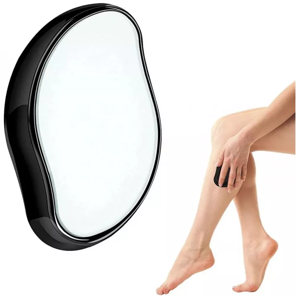 High Quality nano Kristallglas Haarentferner schmerzfrei für Frauen & Männer - Schwarz