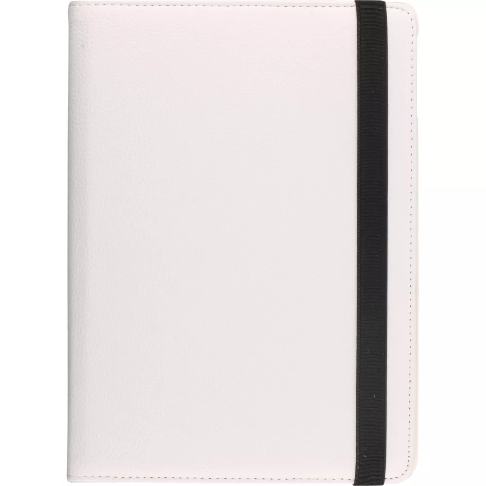 Etui cuir iPad 10.9" (10e gén/2022) - Premium Flip 360 - Blanc