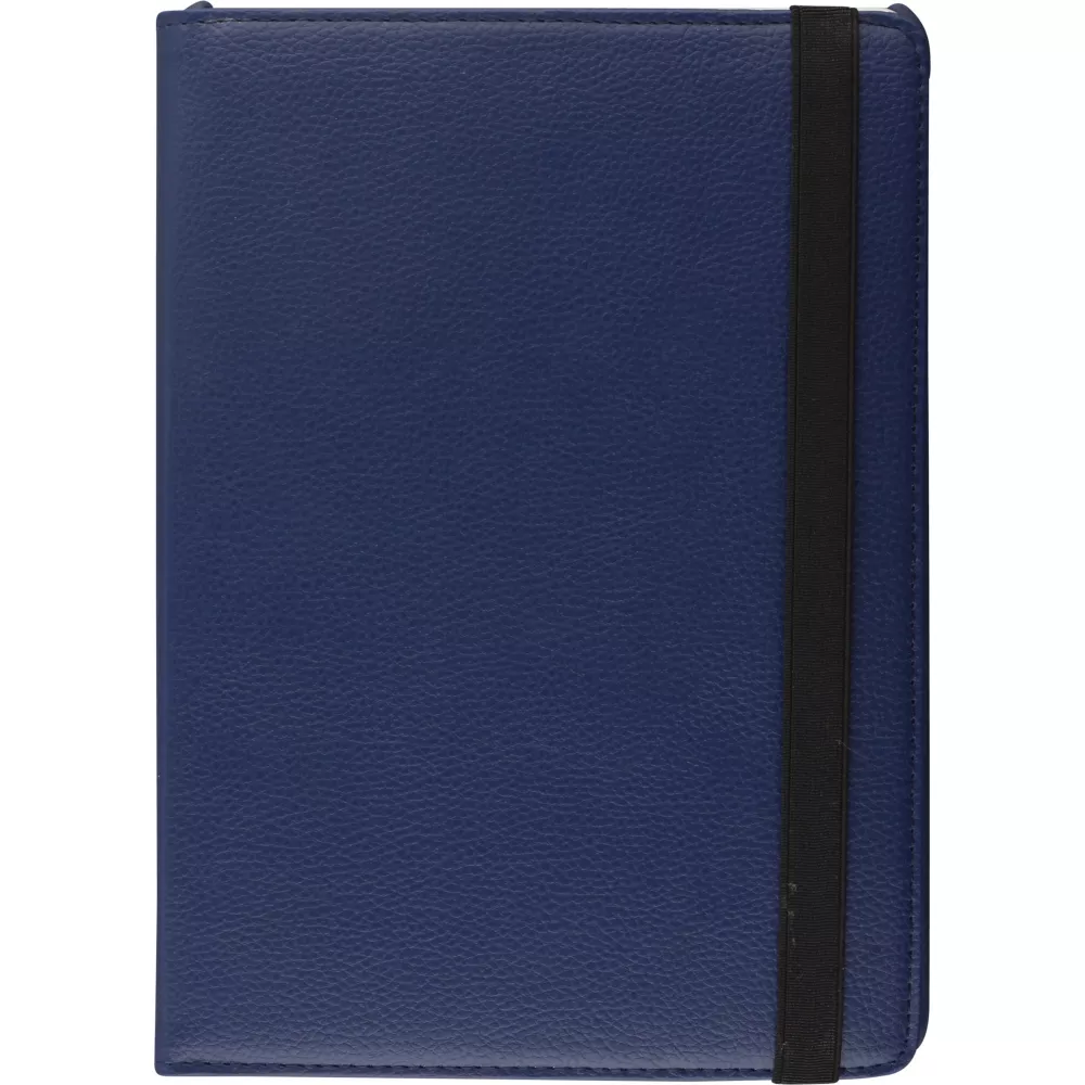 Etui cuir iPad 9.7" (6e gén/2018, 5e gén/2017) iPad Air / Air 2 - Premium Flip 360 - Bleu foncé