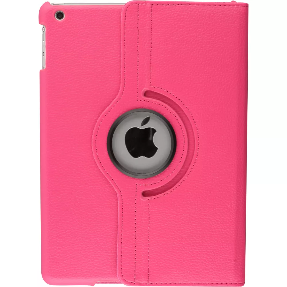 Etui cuir iPad 10.9" (10e gén/2022) - Premium Flip 360 - Rose foncé