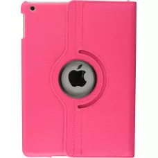 Etui cuir iPad 10.9" (10e gén/2022) - Premium Flip 360 - Rose foncé