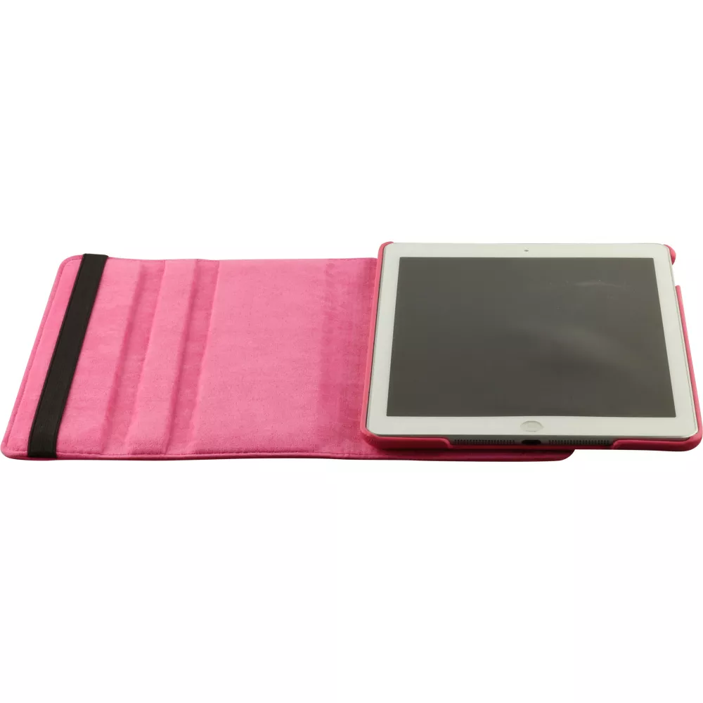 Etui cuir iPad 10.9" (10e gén/2022) - Premium Flip 360 - Rose foncé