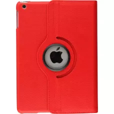 Etui cuir iPad 9.7" (6e gén/2018, 5e gén/2017) / iPad Air / Air 2 - Premium Flip 360 - Rouge