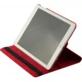 Etui cuir iPad 9.7" (6e gén/2018, 5e gén/2017) / iPad Air / Air 2 - Premium Flip 360 - Rouge
