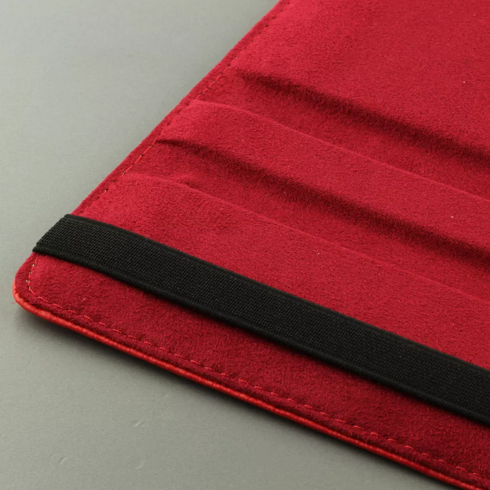 Etui cuir iPad 9.7" (6e gén/2018, 5e gén/2017) / iPad Air / Air 2 - Premium Flip 360 - Rouge