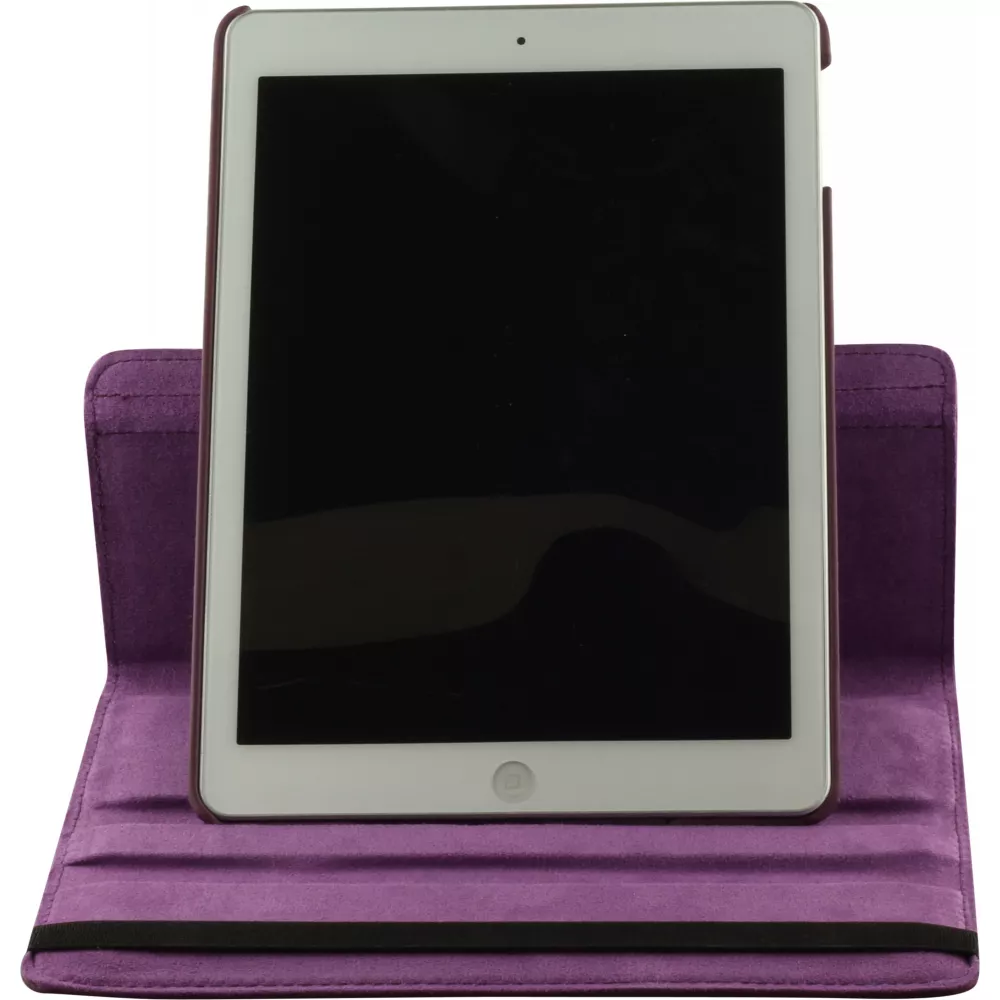 Etui cuir iPad 10.9" (10e gén/2022) - Premium Flip 360 - Violet