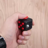 Fidget Cube Jouet Anti-Stress dé avec 6 fonctions anti-stress - Noir