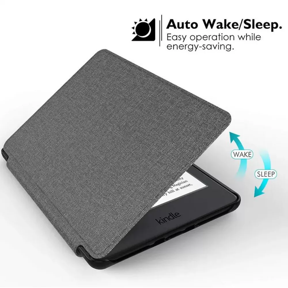 Kindle Paperwhite 2021 Case Hülle - Schutzcase Tasche Flip Auto On & Off - Hellblau