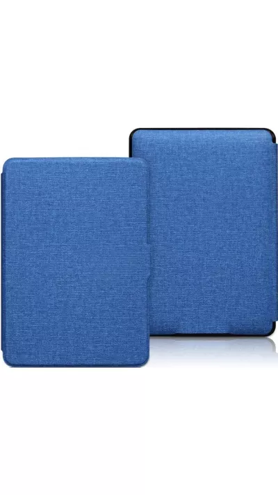 Fourre Kindle Paperwhite 2021 - Étui de protection Flip Auto On & Off - Bleu foncé