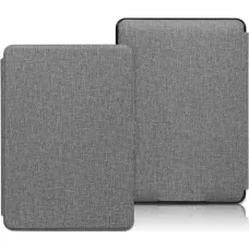Fourre Kindle Paperwhite 2021 - Étui de protection Flip Auto On & Off - Gris