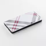 Fourre Samsung Galaxy S10 - Flip Lines - Blanc