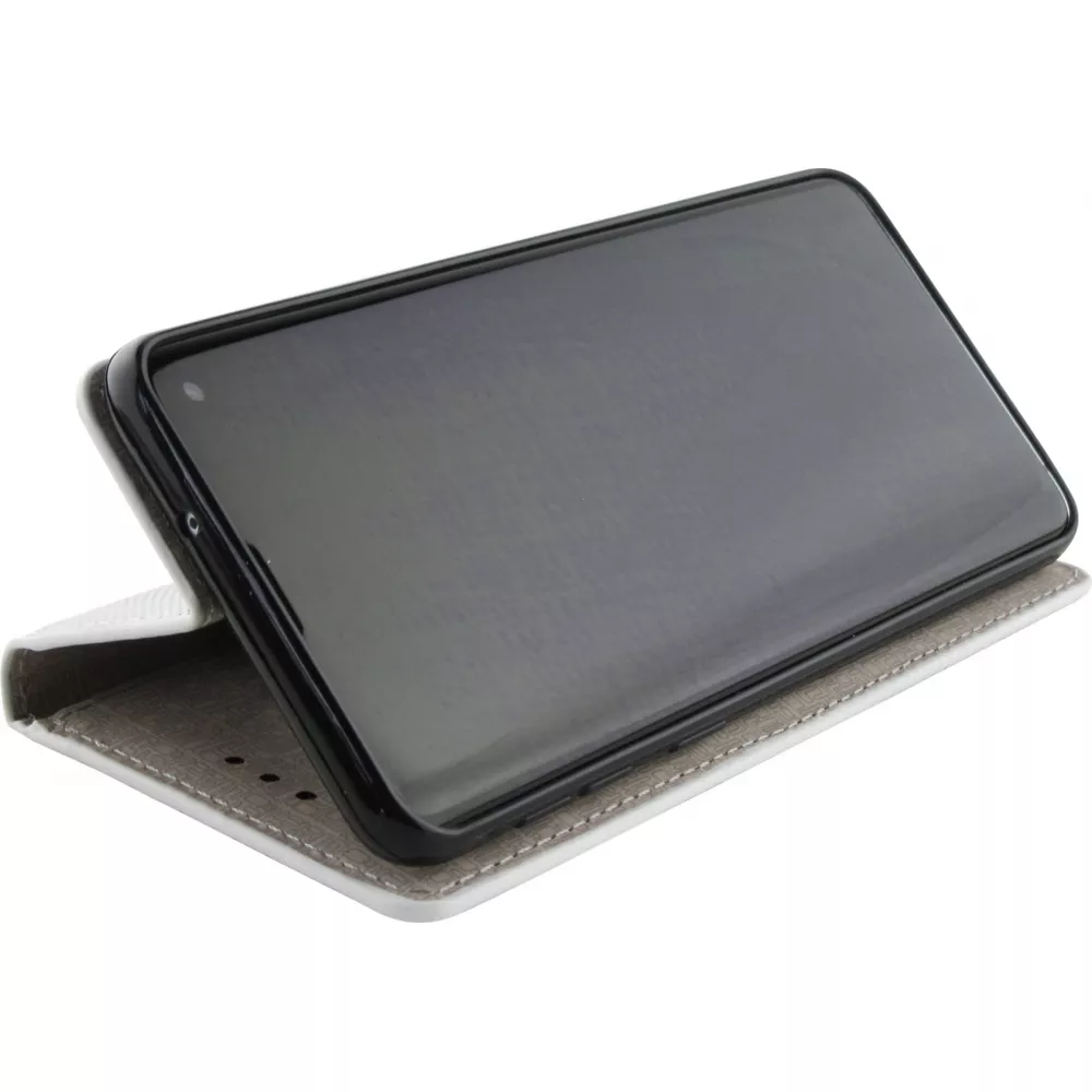 Fourre Samsung Galaxy S10 - Flip Lines - Blanc