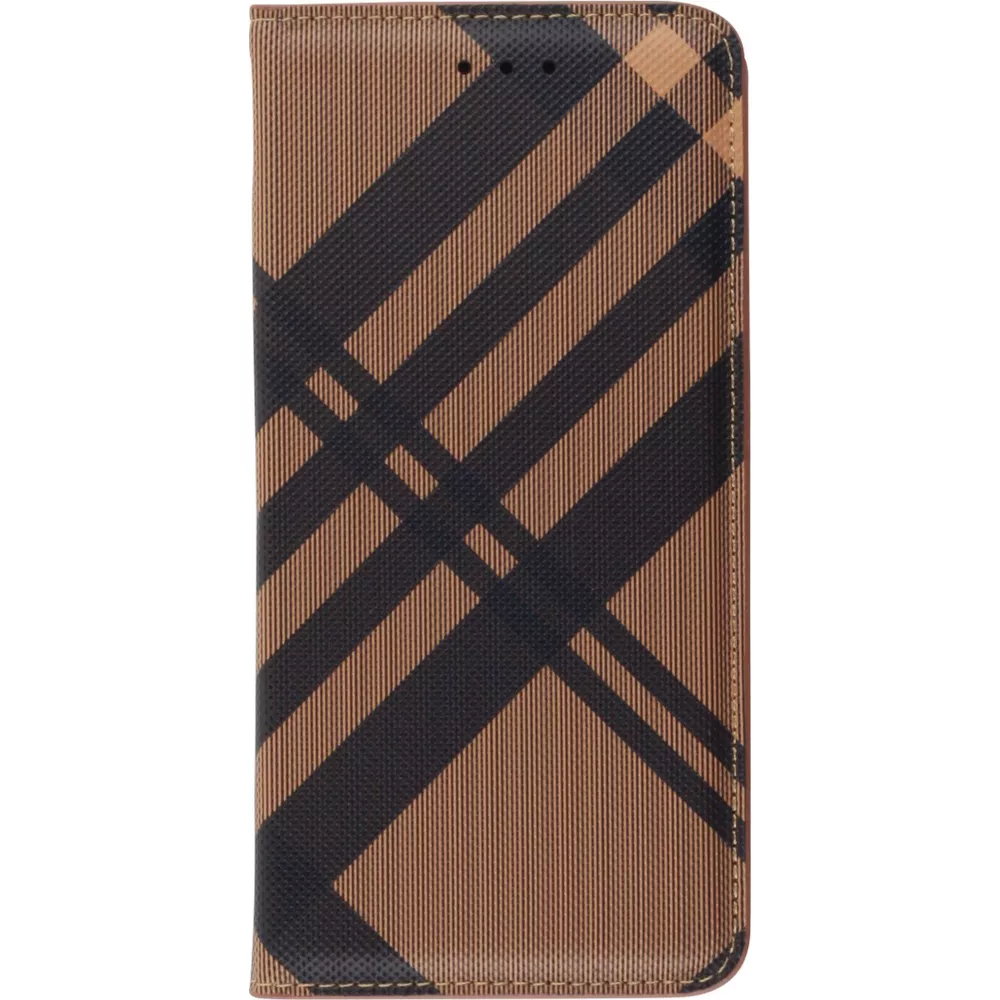 Fourre Samsung Galaxy S26+ - Flip Lines - Brun