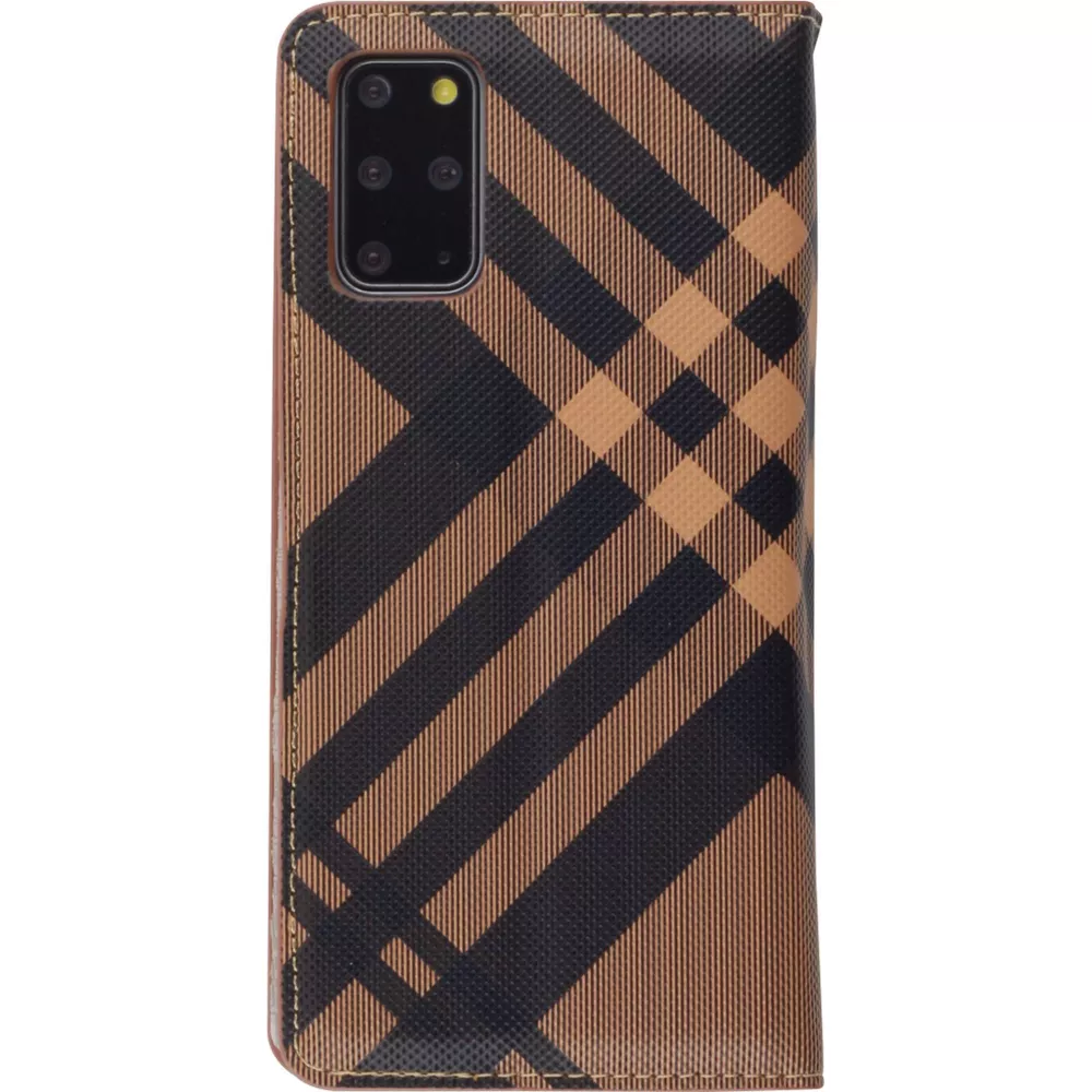 Fourre Samsung Galaxy S26+ - Flip Lines - Brun