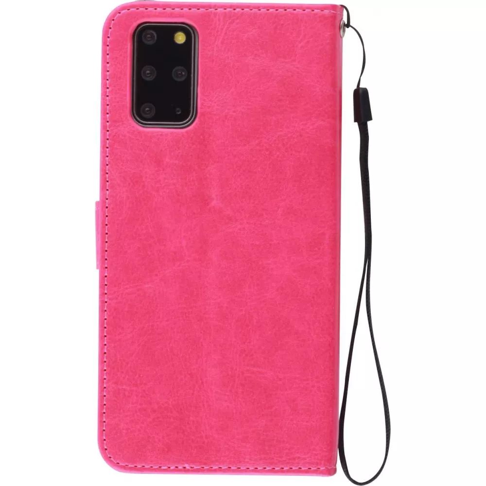 Fourre Samsung Galaxy A52 - Premium Flip cuir lisse porte-cartes - Rose