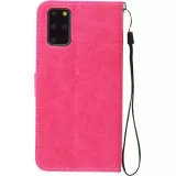 Fourre Samsung Galaxy A52 - Premium Flip cuir lisse porte-cartes - Rose