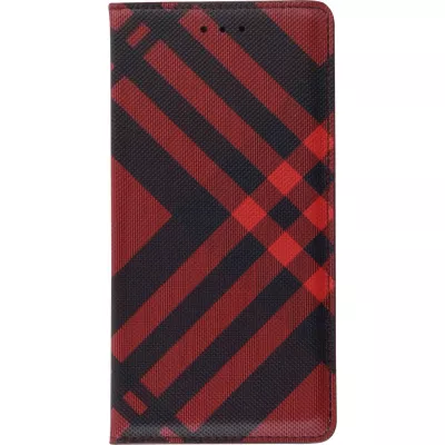 Fourre Samsung Galaxy S21 FE 5G - Flip Lines - Rouge