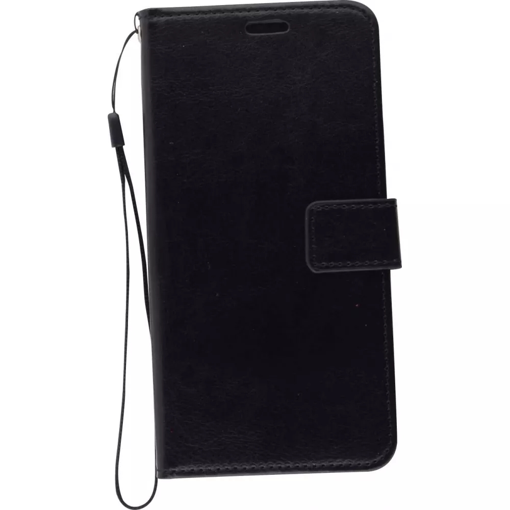 Fourre Samsung Galaxy S20 Ultra - Premium Flip cuir lisse porte-cartes - Noir