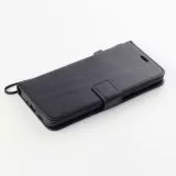 Fourre Samsung Galaxy S20 Ultra - Premium Flip cuir lisse porte-cartes - Noir