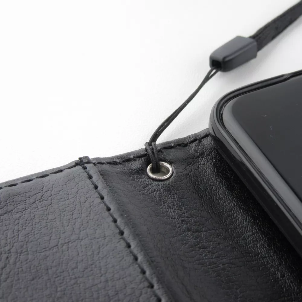 Fourre Samsung Galaxy S20 Ultra - Premium Flip cuir lisse porte-cartes - Noir