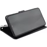 Fourre Samsung Galaxy S20 Ultra - Premium Flip cuir lisse porte-cartes - Noir
