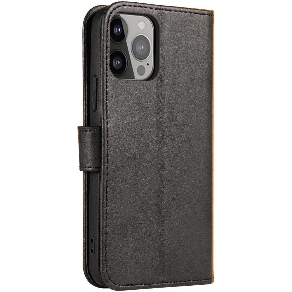 Fourre Samsung Galaxy S25+ - Flip cuir avec rabat magn&eacute;tique - Noir
