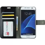 Hülle Samsung Galaxy S7 - Premium Flip - Schwarz