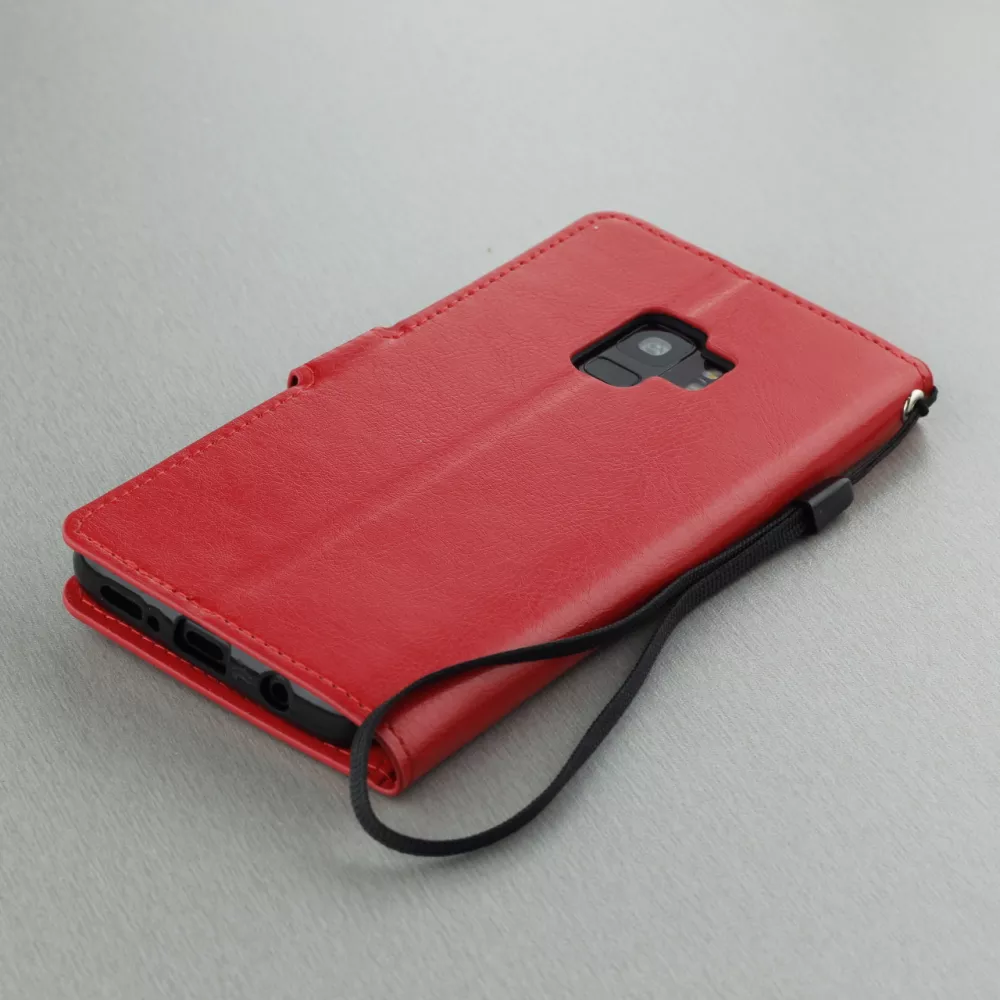 Fourre Samsung Galaxy S9 - Premium Flip - Rouge