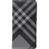 Fourre iPhone 12 / 12 Pro - Flip Lines - Gris