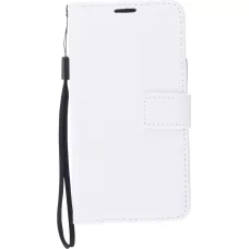 Hülle iPhone 11 - Premium Flip Leder Tasche - Weiss