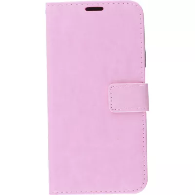 Fourre iPhone 11 - Premium Flip cuir lisse porte-cartes - Rose clair