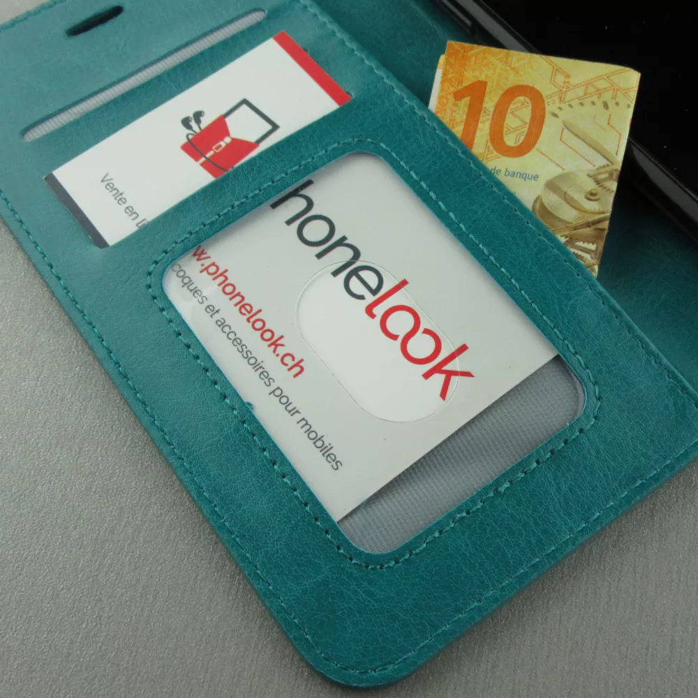 Hülle iPhone 11 Pro - Premium Flip - Türkis