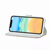 Fourre iPhone 11 - Flip Croco Strass  - Bleu