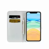 Fourre iPhone 11 Pro Max - Flip Croco Strass  - Rose