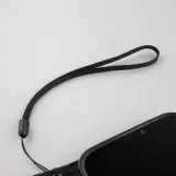 Fourre iPhone 12 / 12 Pro - Premium Flip cuir lisse porte-cartes - Noir