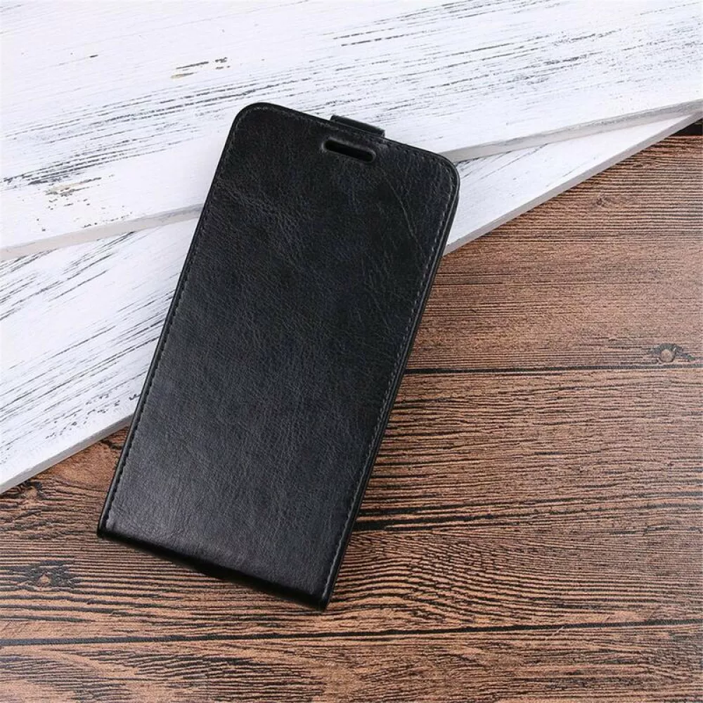 Hülle iPhone 11 - Vertikal Flip - Schwarz