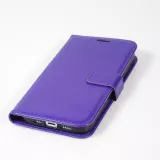 Samsung Galaxy S24 Case Hülle - Premium Flip Leder Tasche - Violett
